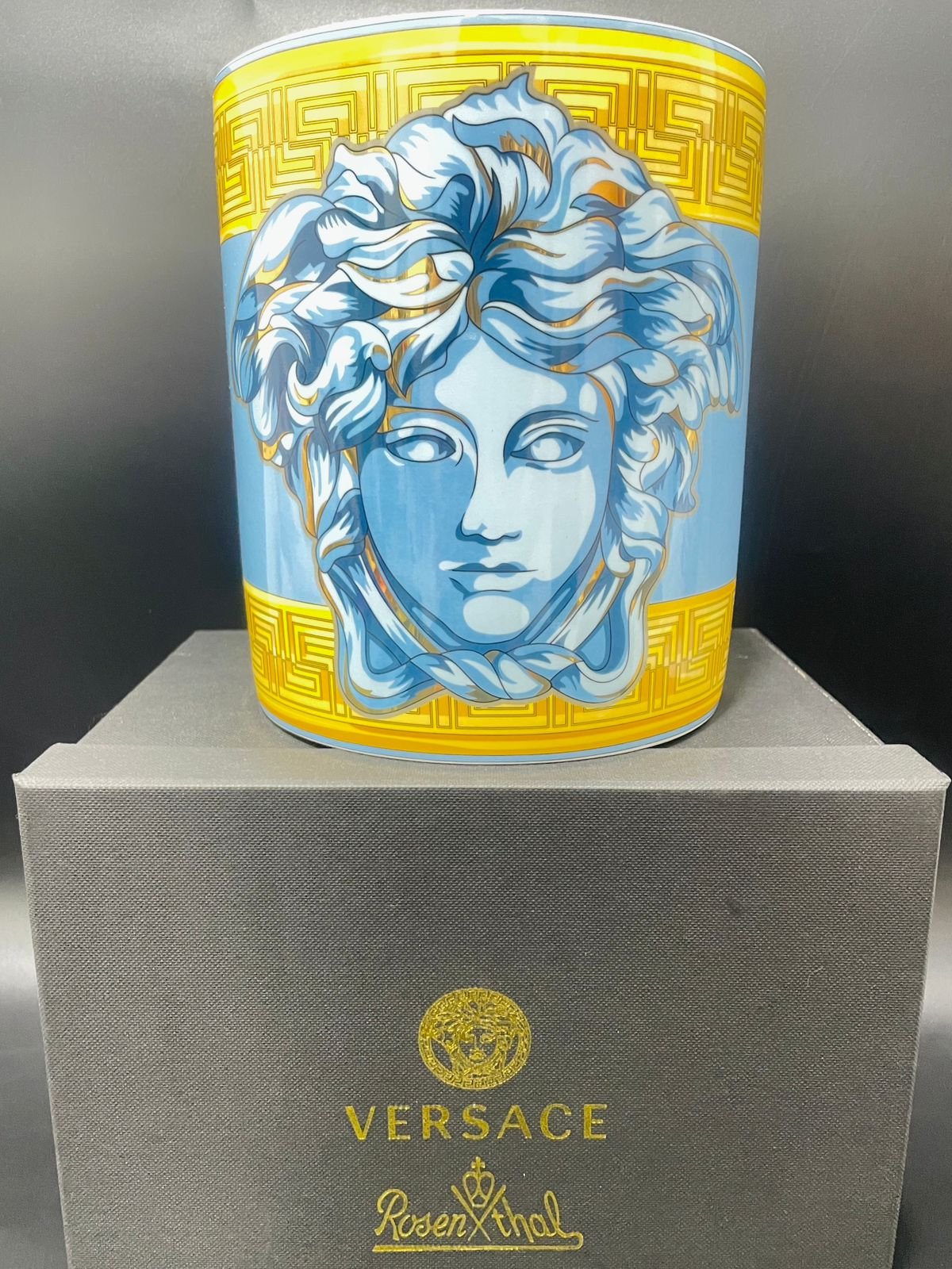 Versace cylinder vase - Versace Antiques | Buy Online in UAE